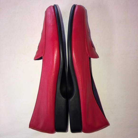 KEDS Jazztime Red w/Hat Leather Loafers Red Hat Society (7.5M) - Picture 8 of 17